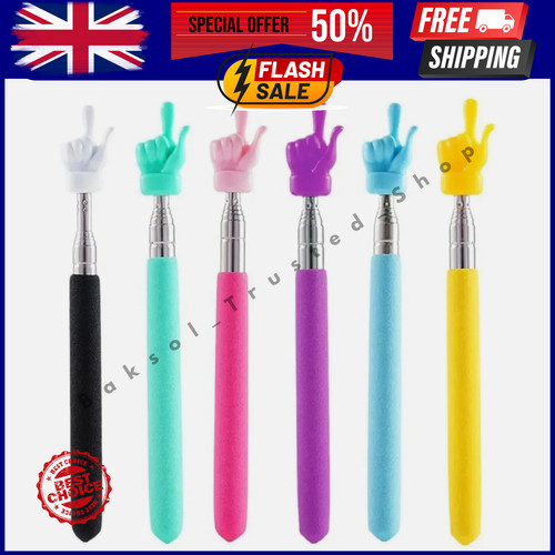 Retractable teacher pointer - teacher,