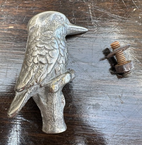 Antique kingfisher nickel - antique, on