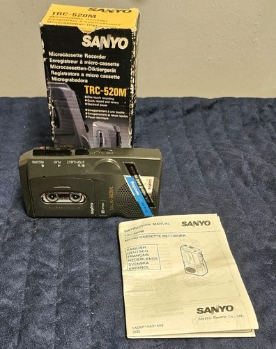 Sanyo trc 520m talk book - book, micro