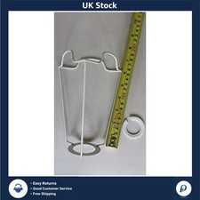 White 6 Inch ES Shade Carrier