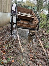Horse-Drawn Carriage Vintage-Style Wooden Horse Cart, Project