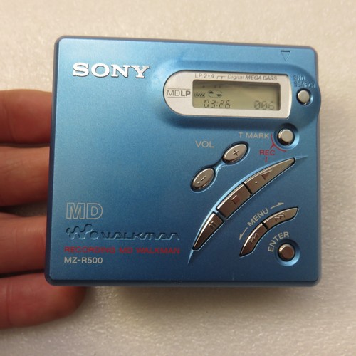 Sony r500 portable - sony, mz-r500
