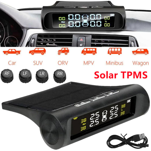 Wireless solar tpms lcd - wireless,