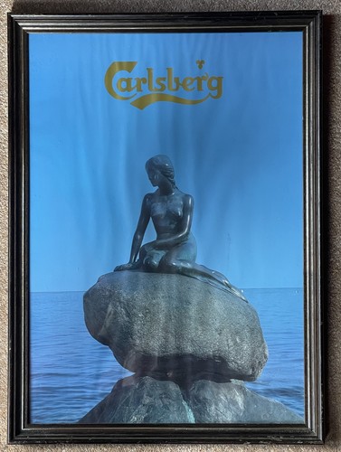 Carlsberg beer framed - , picture