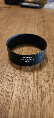 Mamiya 150mm lens - hood,, 7