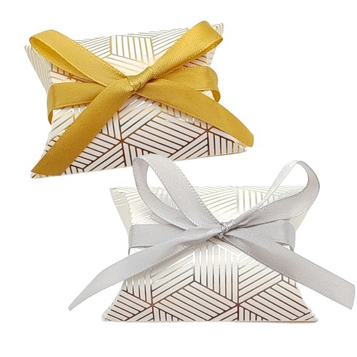 Gold and silver metallic - and,