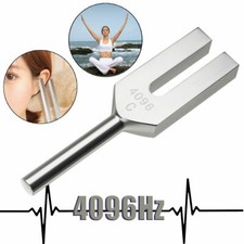 4096HZ Aluminum Alloy Medical Tuning Fork Hammer Sound Peace Healing Diagnostic