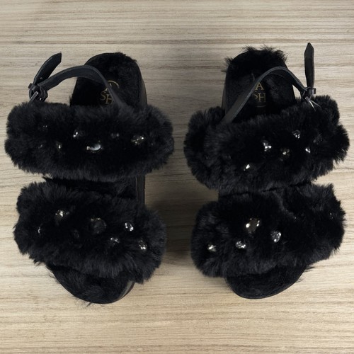 Ash womens black faux - ash,