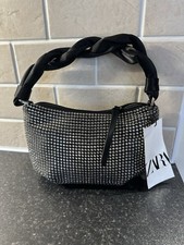 Black Zara Shoulder Bag With