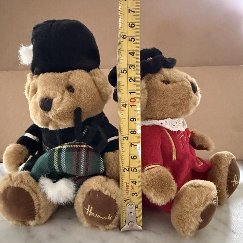 Vintage pair harrods teddy - pair, of