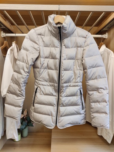 Zara xsmall oyster coat jacket - xsmall,