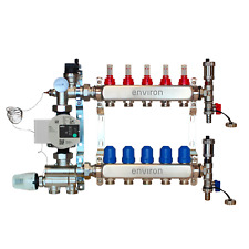 Wilo fixed value control set with heating circuit distributor 2-12 x for underfloor heating