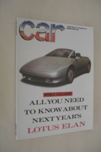 Car mar 1988 magazine - mar,