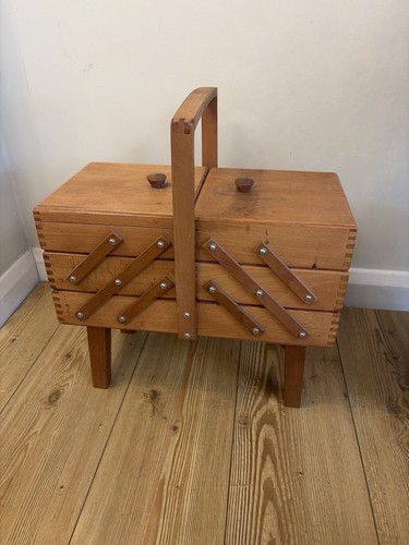 Vintage mid century wooden - ,