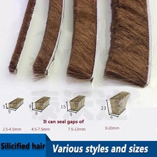 Self Adhesive Draught Excluder Brush Pile Windows Doors Draft Proof Seal New