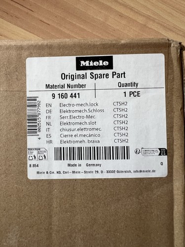 Genuine miele dishwasher - miele,