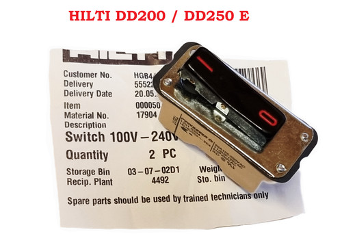 Switch hilti dd200 te704 - switch, /te704