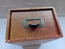 Vintage Filing Cabinet Box