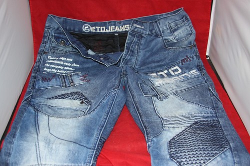 Size 34r men jeans eto - size:,