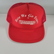 Here We Go Tours Hat – Red