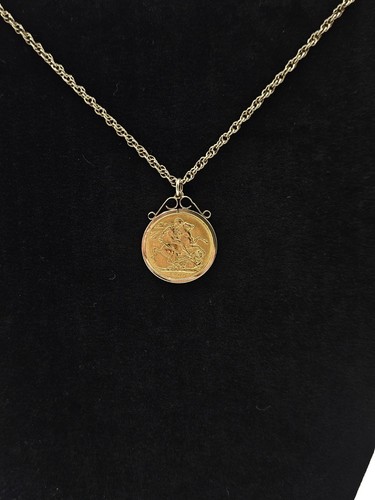 1900 full sovereign - full, 9ct