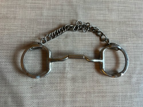 Myler low port - low, snaffle