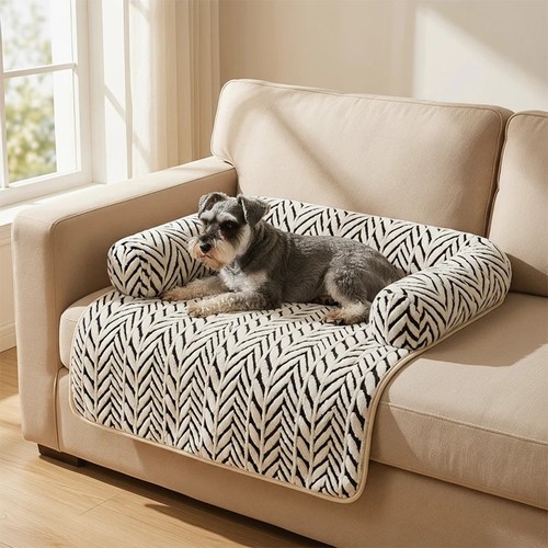 Soft pet sofa - sofa, fluffy