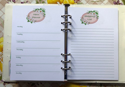 Filofax organiser paper set - organiser,