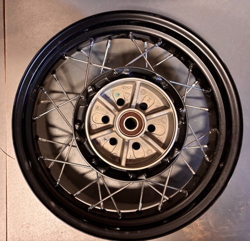 Triumph black rear wheel 16 - ,