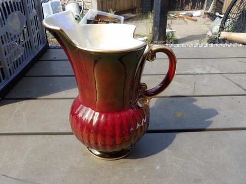 Crown devon jug - jug, fieldings