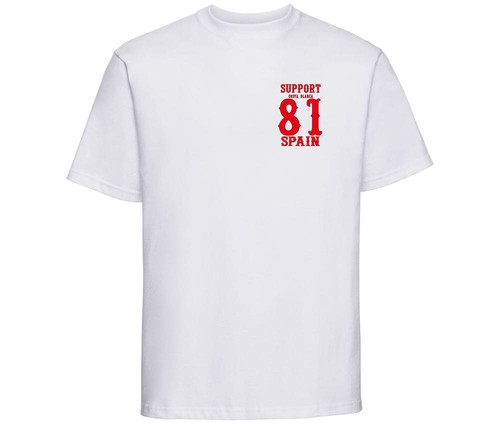 Hells angels white shirt - white, t-shirt