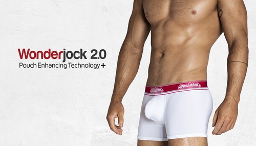Aussiebum wonderjock white - wonderjock,