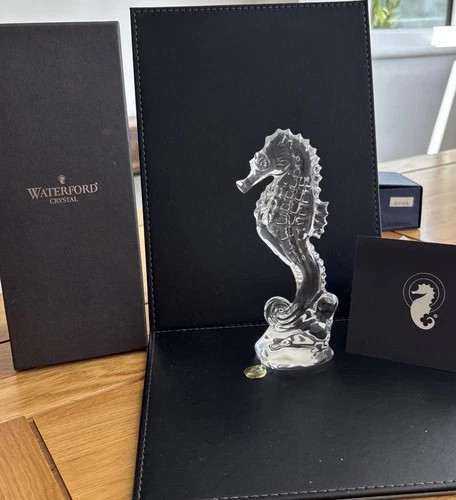 Waterford crystal seahorse - crystal,
