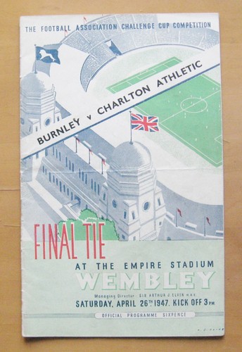 1947 cup final burnley v - cup,