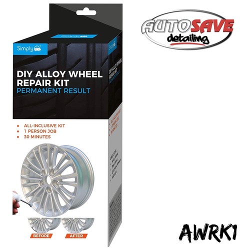 Simply diy alloy - wheel, repair