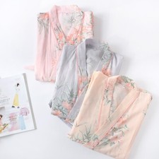Women Floral Cotton Kimono