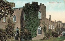 Taunton Somerset England~taunton Castle~1909 POSTCARD