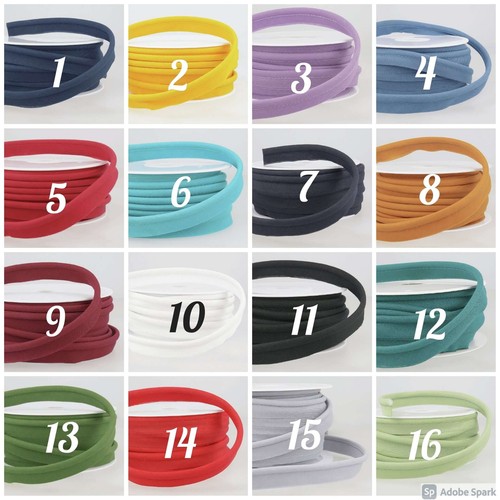 Flanged 18mm wide piping cord