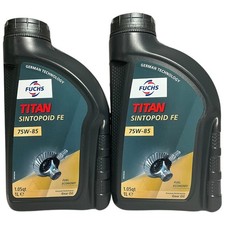 FUCHS TITAN SINTOPOID FE 75W-85. 75W85 Fully Synthetic Gear Oil. Mercedes. 2 LTR