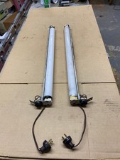 WURLITZER MODEL 1800 JUKEBOX PILASTER LIGHT BARS--ORIGINAL PAIR