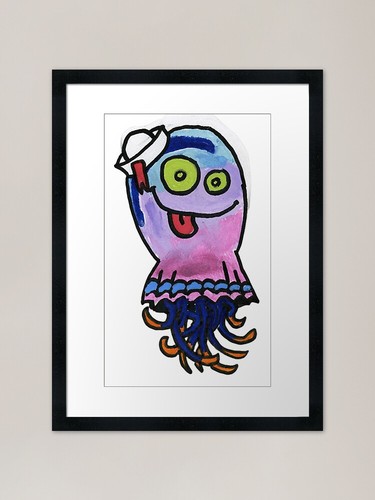 Superfast jellyfish framed art - superfast,