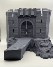 Helms Deep Gate Diorama