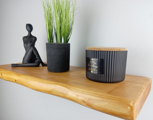 Wall rustic floating shelf - wall,