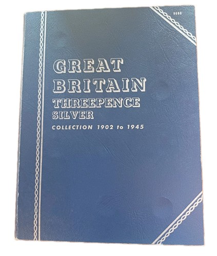 Empty whitman folder silver - empty,