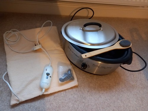 Hot stone heater - with, body