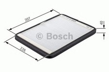 BOSCH CAR CABIN FILTER R2364 - 1987432364
