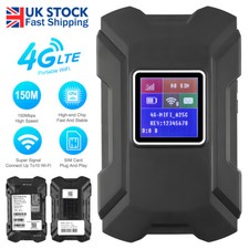 Unlocked 4G LTE LCD Portable Router Wireless WiFi Mobile Broadband MiFi Hotspot