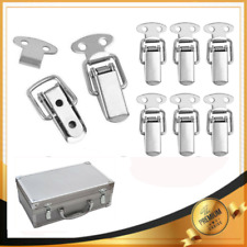 4-20pcs Toggle Catch Latch Case Clip Clasp Metal Suitcase Chest Trunk Toolbox