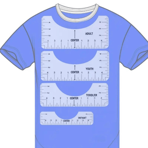 Shirt ruler guide - t,