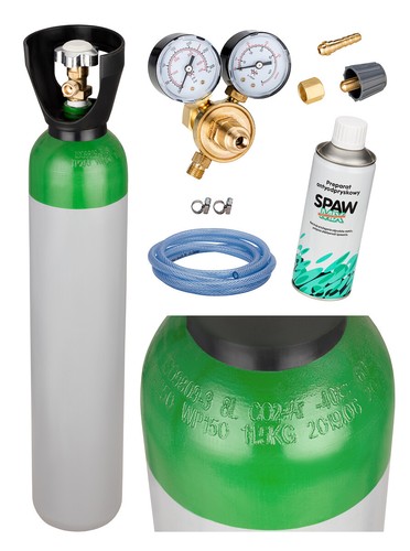 Argon co2 mix full gas - mix, bottle
